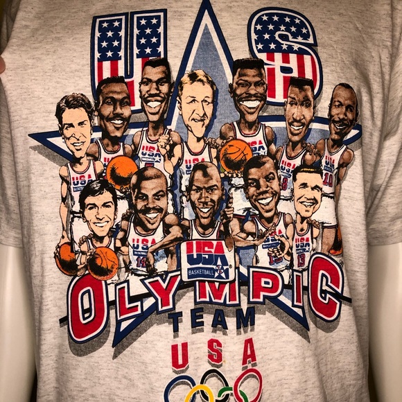 92 Dream Team, USA basketball vintage T-shirt - Picture 2 of 7